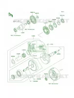 Crankshaft for Kawasaki Lakota Sport