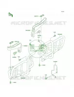 Footrests for Kawasaki Lakota Sport