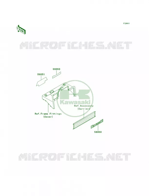 DecalsKAF620-C1C2 Kawasaki MULE 620 2007 MULE 2500  KAF620-C5