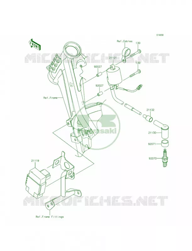 Ignition System Kawasaki MOTOS 140 2014 KLX140L  KLX140BEF