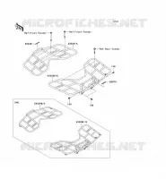 LUGGAGE (S) for Kawasaki KVF700 4X4