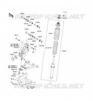 SUSPENSION for Kawasaki KVF700 4X4