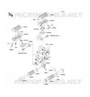 FOOTREST for Kawasaki W650