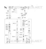 FRONT FORK for Kawasaki W650