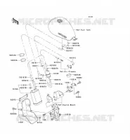 FUEL EVAPORATION SYSTEM for Kawasaki W650