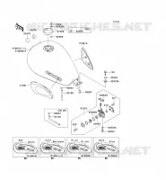 FUEL TANK for Kawasaki W650