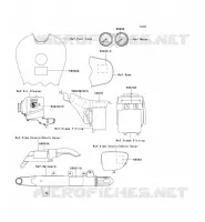 LABELS for Kawasaki W650