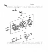 CLUTCH for Kawasaki KLR500