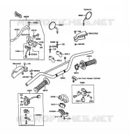 HANDLEBAR for Kawasaki KLR500