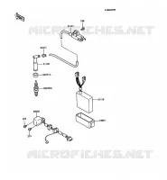 IGNITION SYSTEM for Kawasaki KLR500