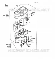 METERS for Kawasaki KLR500