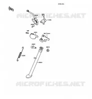 STAND for Kawasaki KLR500