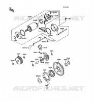 STARTER MOTOR for Kawasaki KLR500