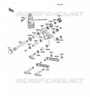 SUSPENSION for Kawasaki KLR500
