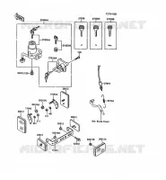 SWITCH for Kawasaki KLR500