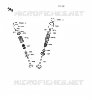 VALVE for Kawasaki KLR500