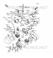 AIR FILTER for Kawasaki VN1500