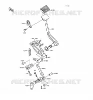 BRAKE PEDAL   TORK LINK for Kawasaki VN1500