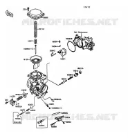 CARBURETOR PARTS for Kawasaki VN1500