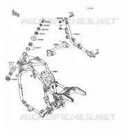 CHASSIS for Kawasaki VN1500
