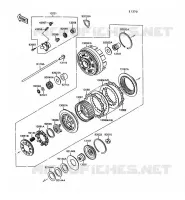 CLUTCH for Kawasaki VN1500