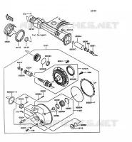 DRIVE SHAFT   FINAL GEAR for Kawasaki VN1500