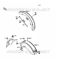 FENDER for Kawasaki VN1500
