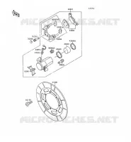 FRONT BRAKE for Kawasaki VN1500