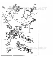 FRONT GEAR for Kawasaki VN1500