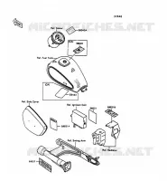 LABELS for Kawasaki VN1500