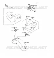 SEAT for Kawasaki VN1500