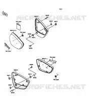 SIDE COWLING for Kawasaki VN1500