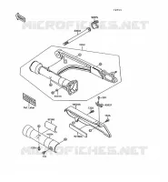 SWINGARM for Kawasaki VN1500