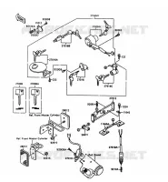 SWITCH   REFLECTORS for Kawasaki VN1500