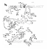 BATTERY BRACKET for Kawasaki VN-15