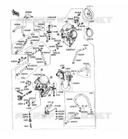 CARBURETOR for Kawasaki VN-15