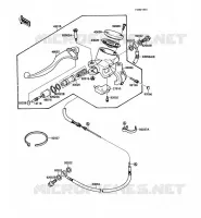 CLUTCH MASTER CYLINDER for Kawasaki VN-15