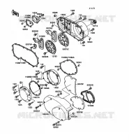ENGINE COVERS for Kawasaki VN-15
