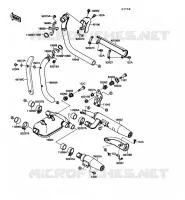 EXHAUST for Kawasaki VN-15