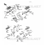 FOOTREST for Kawasaki VN-15