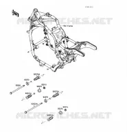 FRAME PARTS for Kawasaki VN-15