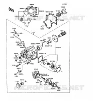 FRONT GEAR for Kawasaki VN-15
