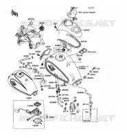 FUEL TANK for Kawasaki VN-15
