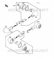INDICATORS for Kawasaki VN-15
