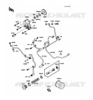 OIL PUMP for Kawasaki VN-15