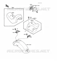 SEAT for Kawasaki VN-15