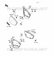 SIDE COWLING for Kawasaki VN-15
