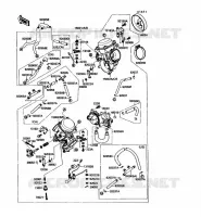 CARBURETOR for Kawasaki VN-15SE