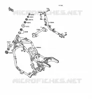 CHASSIS for Kawasaki VN-15SE