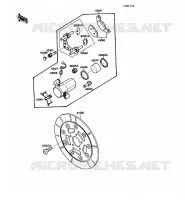FRONT BRAKE for Kawasaki VN-15SE